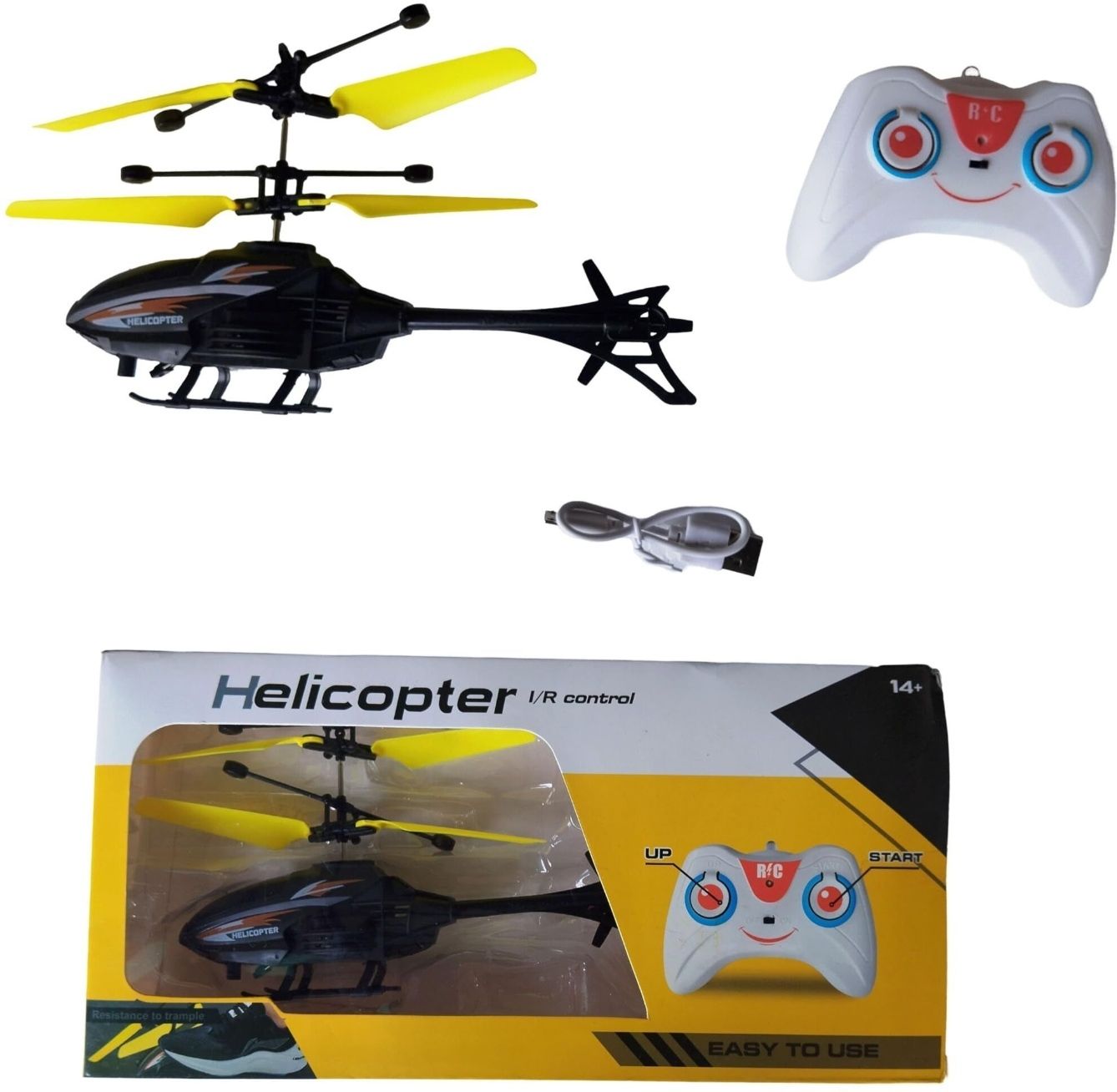 shiv traders Remote Control Helicopter Indoor and Outdoor Game Gravity sensor Helicopter_E180-picture-10