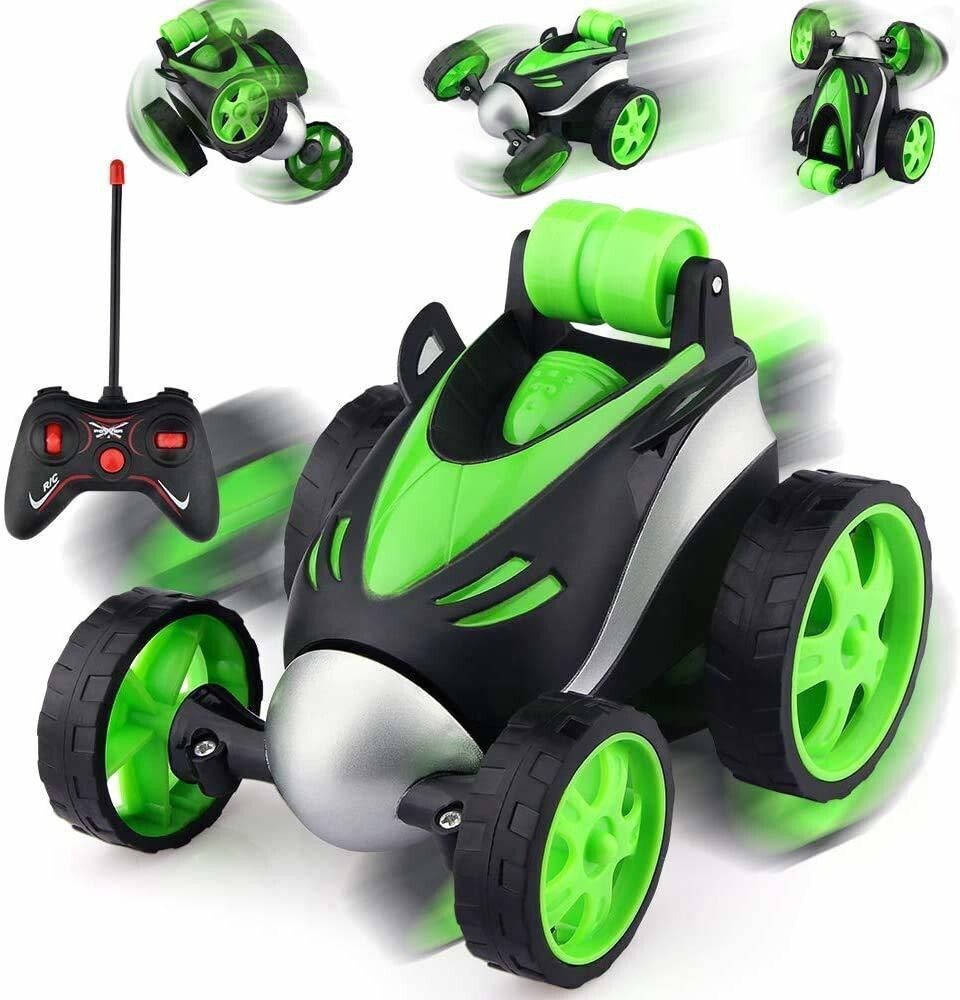 Rechargeable Remote Control Stunt car for Boys Girls 360° Rotating Rolling Car-image-46