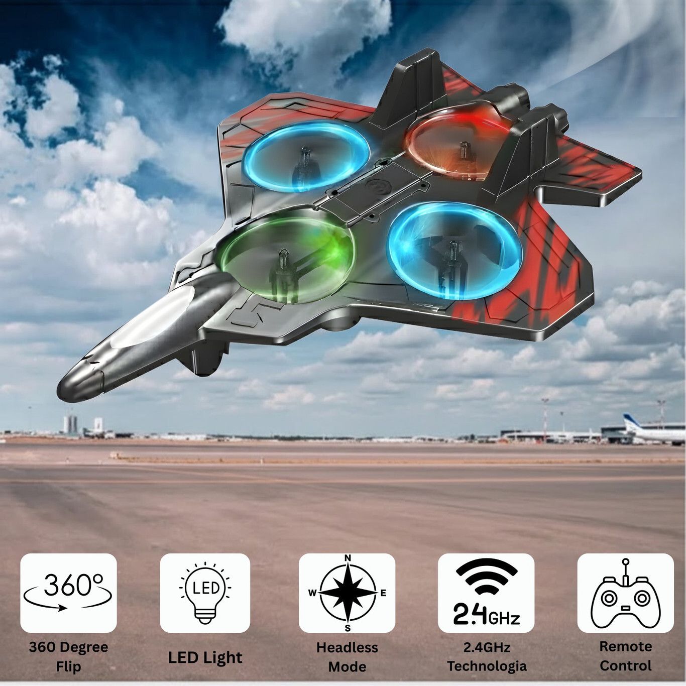 techel Remote Control Fighter Jet for Kids UHGFGFUJ34-picture-24