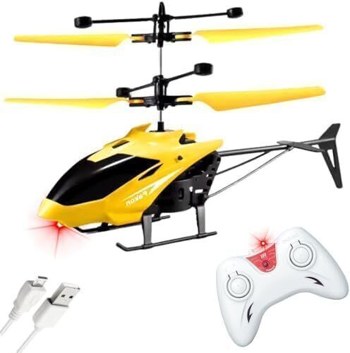 shiv traders Kids RC Helicopter with Hand Control, Remote & LED Lights, Rechargeable-picture-47