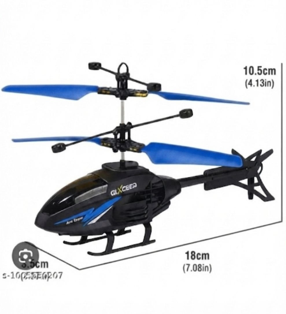 GLXGEER Electric Sensor-Based Flying Helicopter Toy for Kids ( Blue)-image-17