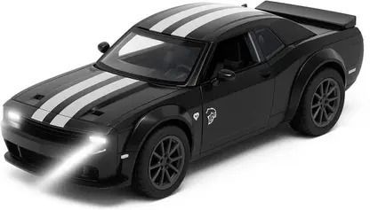 Die-cast Dodge Challenger Toy Car 1:36 Scale Alloy Metal Car Pull Back for Kids-image-22