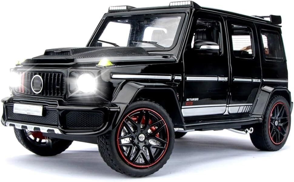 sse toy 1:32 Merc G 63 AMG V12 Metal Pull Back Diecast car |Openable Door|Lights|Music-picture-47