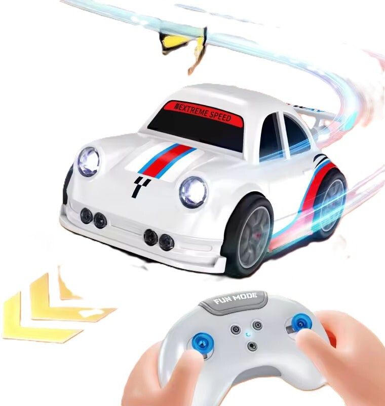 rectitude Mini RC Drift Remote Control Car for Kids, LED Lights, Sound Effects(l)-picture-12