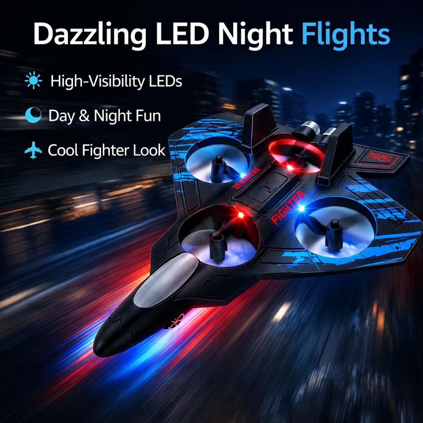techel Remote Control Fighter Jet for Kids UHGFGFUJ56-picture-35