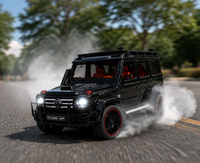 thywill solutions High Speed RC G Class Adventure Car with LED Headlights & Smooth Steering-picture-32