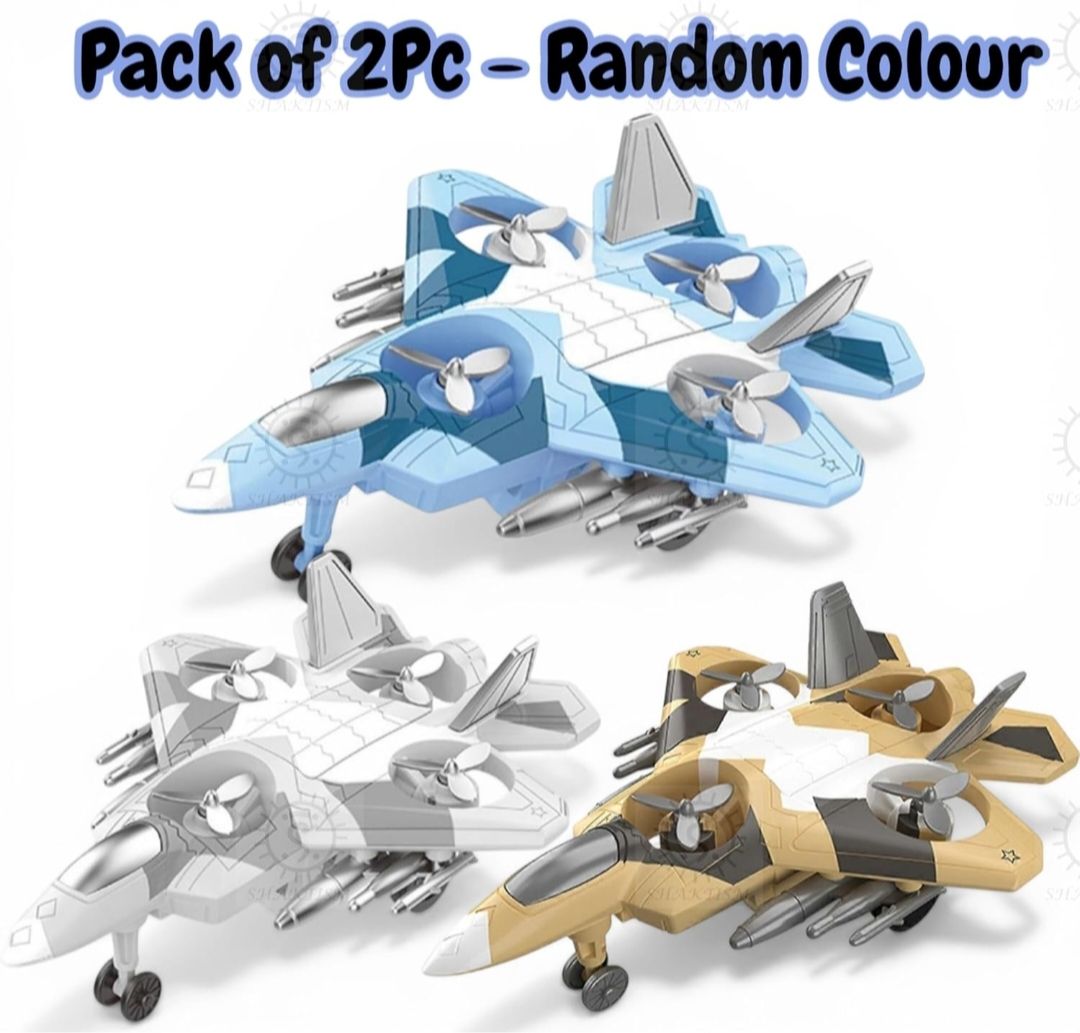 Fighter Jet Airplane Toys for Kids | Random Colors-image-46