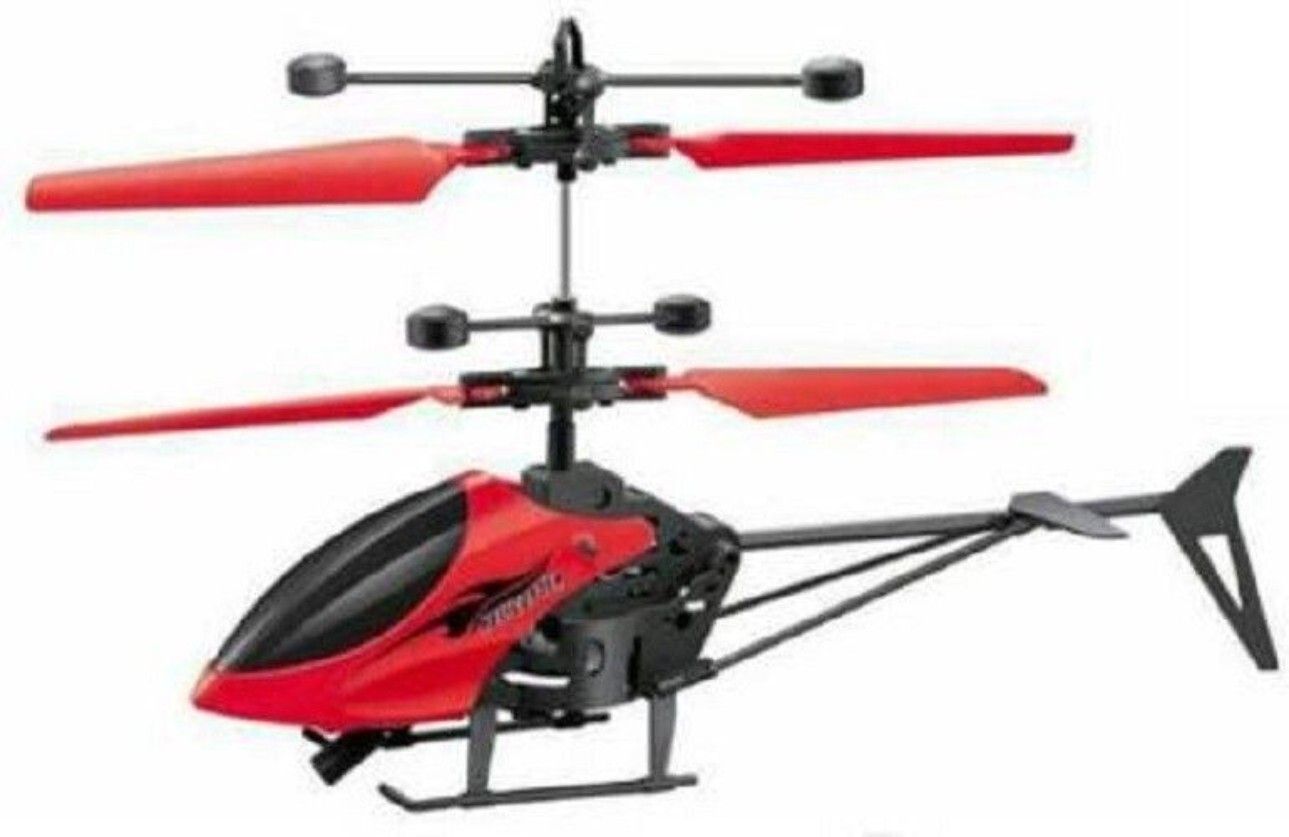 shiv traders Induction Type Hand Sensor Flying Helicopter For Kids - Multi ColorX234-picture-29
