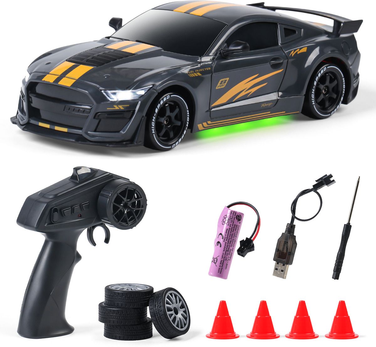 acqua scape 1/24 Four Wheel Drive Remote Control Electric Mini Drift Rc Car Toy for Kids-picture-20