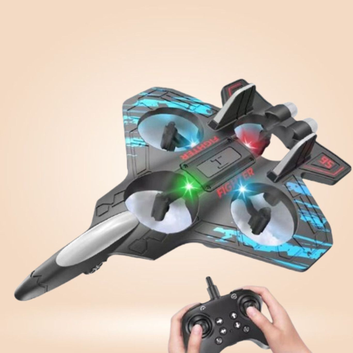 techel Remote Control Fighter Jet for Kids UHGFGFUJ26-picture-20