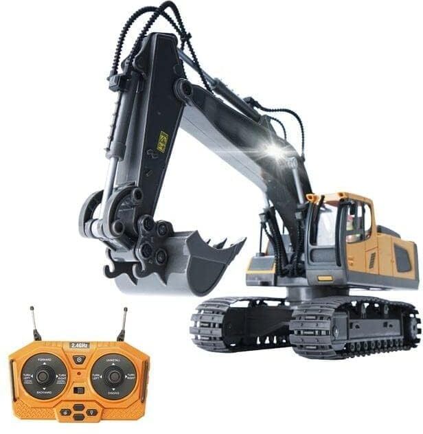 Remote Control Excavator 11 Channel Hydraulic Excavator Crane Turns 680 Degree-image-41