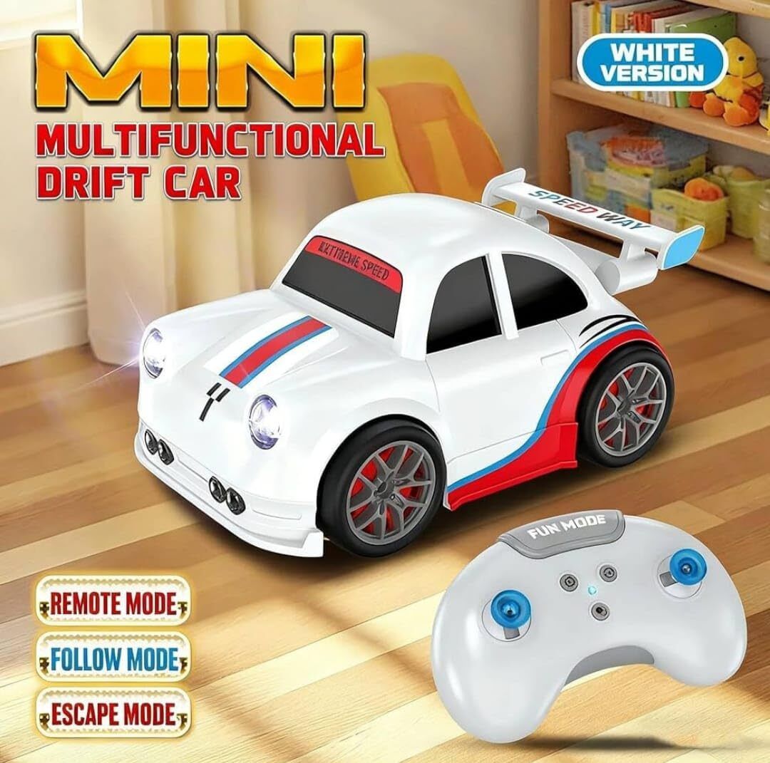 rectitude Mini RC Drift Remote Control Car for Kids, LED Lights, Sound Effects(f)-picture-22