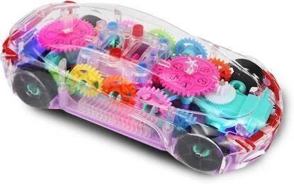 ninjatoy 3D Concept Gear Car Toy, Transparent Car, With 360 Degree Rotation-ZA273-picture-41