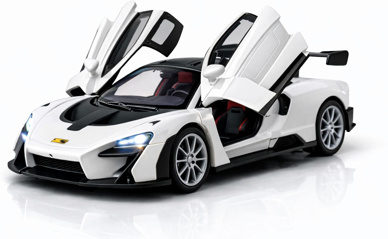 1:36 Scale Metal McLaren Toy Car with Pull Back Feature-image-30