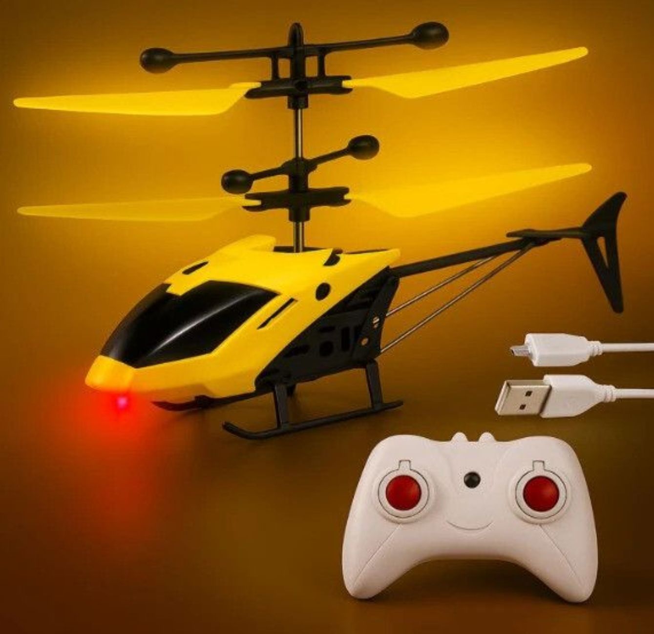 shiv traders Flying Remote Control RC Induction Type 2-in-1 Indoor Outdoor Helicopter _E12-picture-12