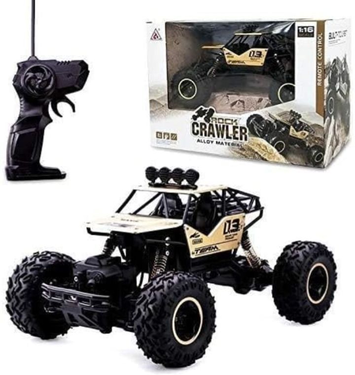 snish signature Remote Control Racing Car Rock Crawler 4 Wheel Drive Metal Body Speed Car-E24-picture-26