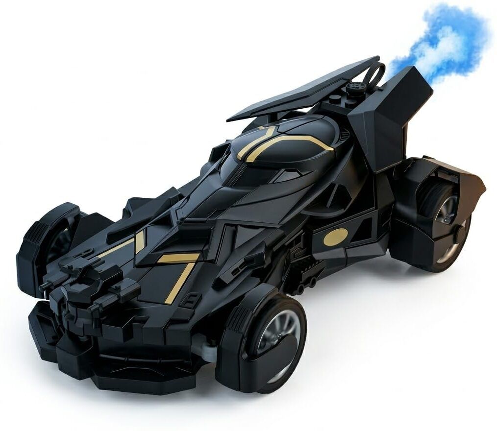 Batman RC Car with Smoke | Rechargeable Batmobile Toy for Kids-image-38