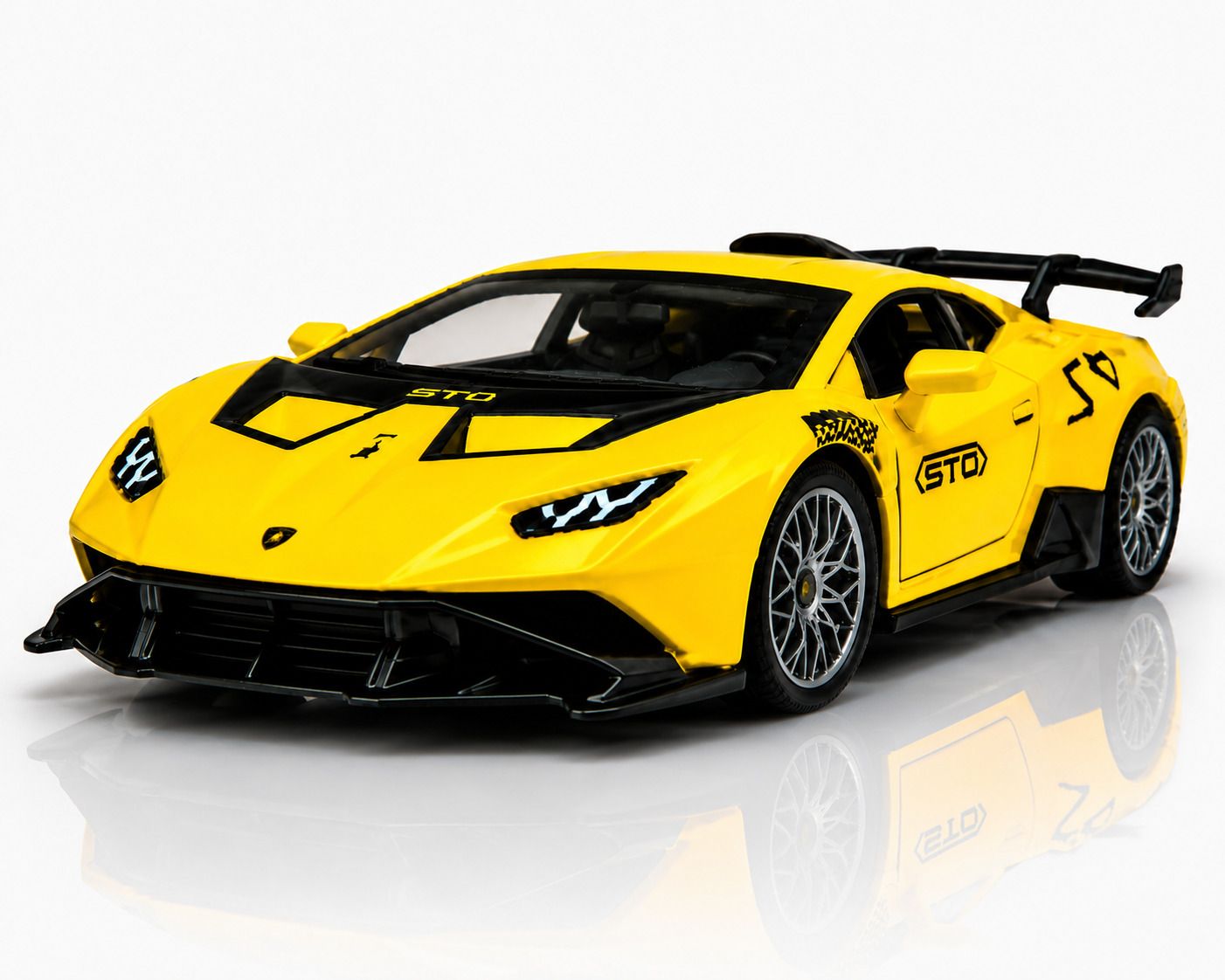 crezor toys 1:36 Lamborghini Huracan Toy Car Metal Diecast Pullback with Light & Musi-picture-21