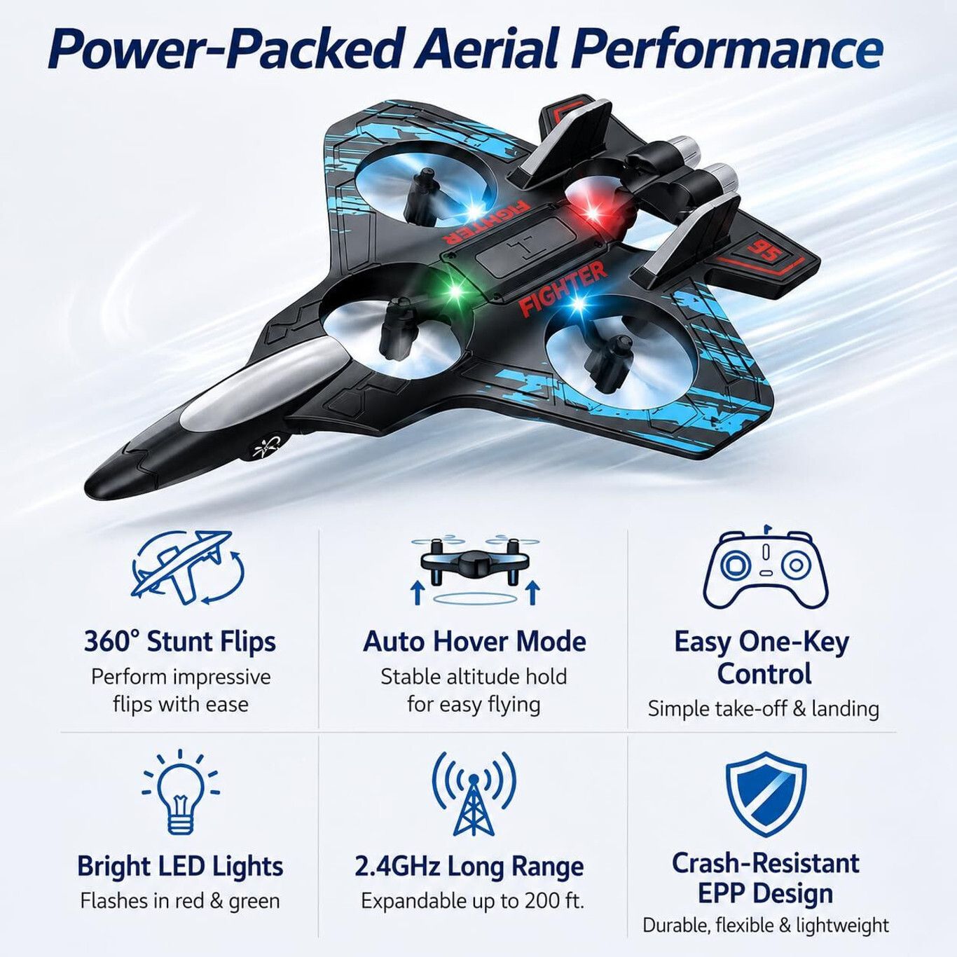 techel Remote Control FighterJet for Kids uifergufe30-picture-17