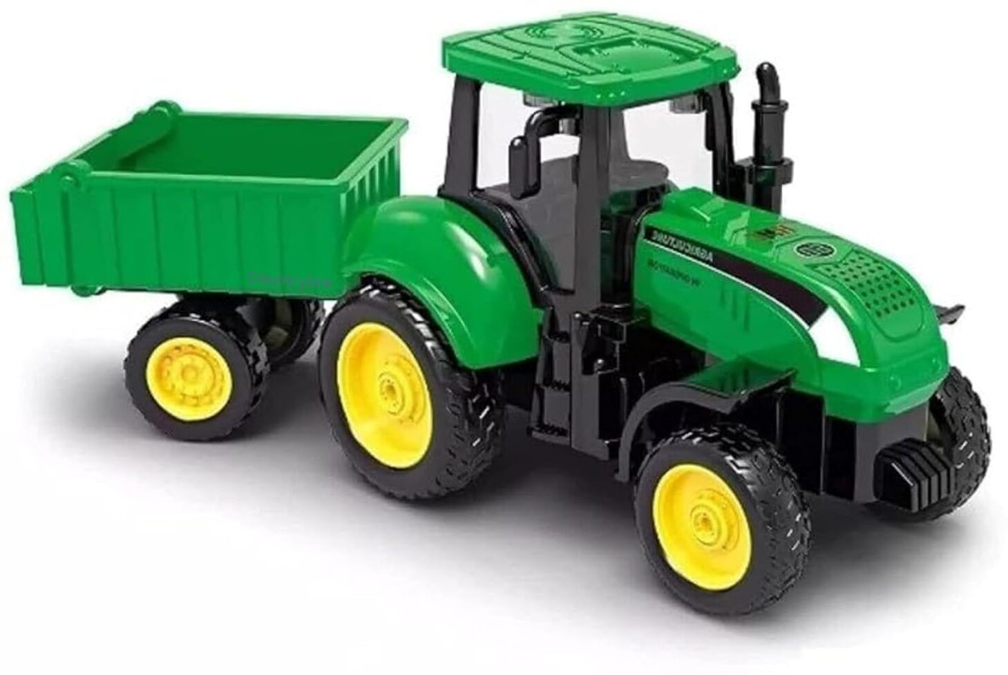 dmccart Farm Tractor Toy with Trailer for Kids Free Wheel Vehicle Green-picture-41