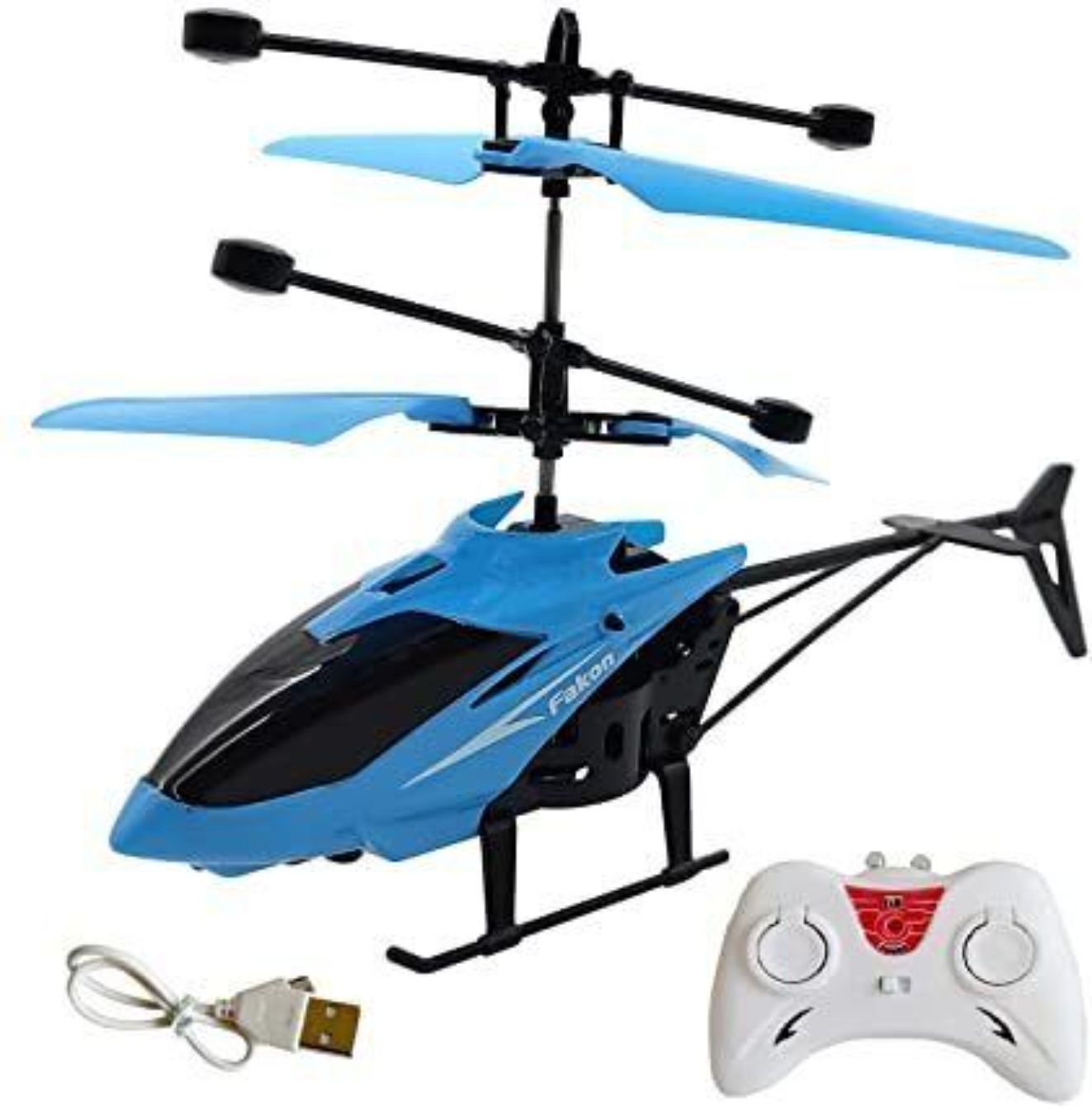 shiv traders 2 pack of Rechargeable Helicopter with Remote Control (Random colours)_E49-picture-15