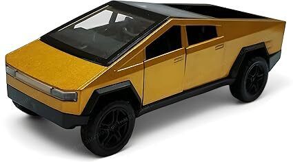 fenterprises 1:36 Tesla Cyber Truck Model Car Exclusive Alloy Metal Pull Back Die-cast Car-picture-39