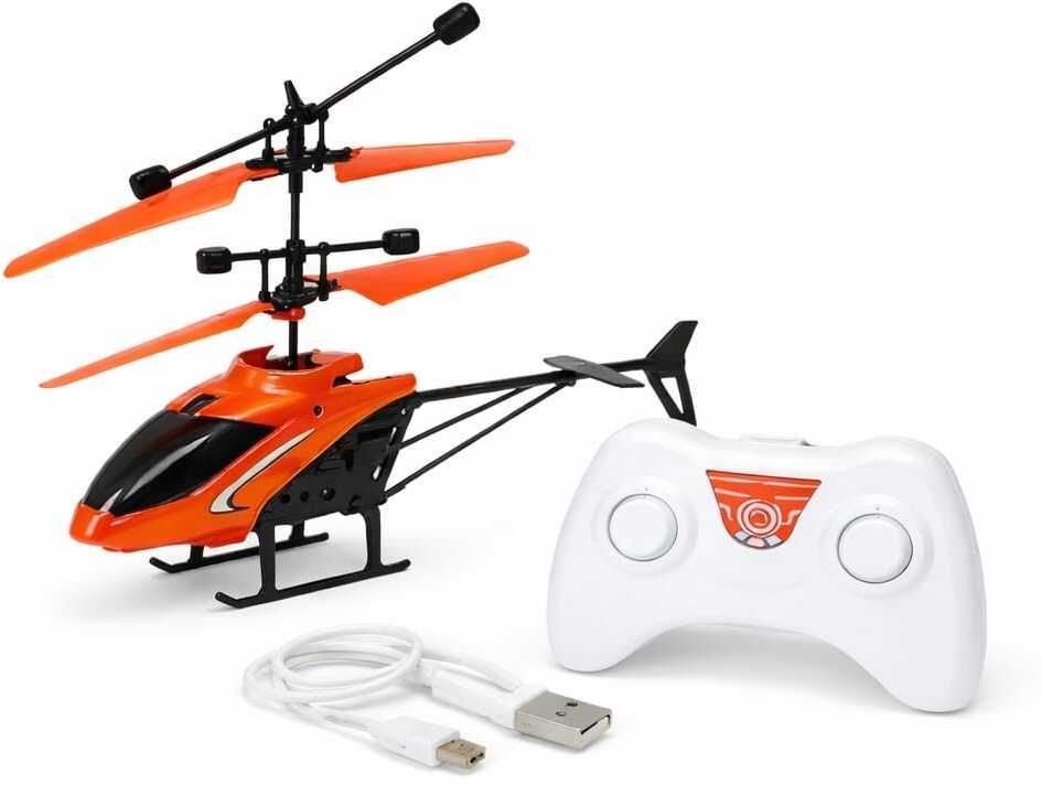 Remote Control Helicopter Toy for Kids | RC Flying Chopper with Hand Sensor-image-33