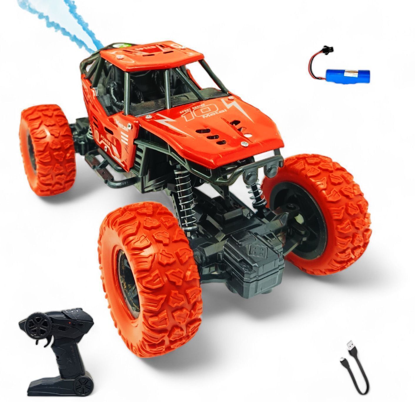 ninjatoy Waterproof Metal Remote Controlled Rock Crawler without smZBe-ZB273-picture-20