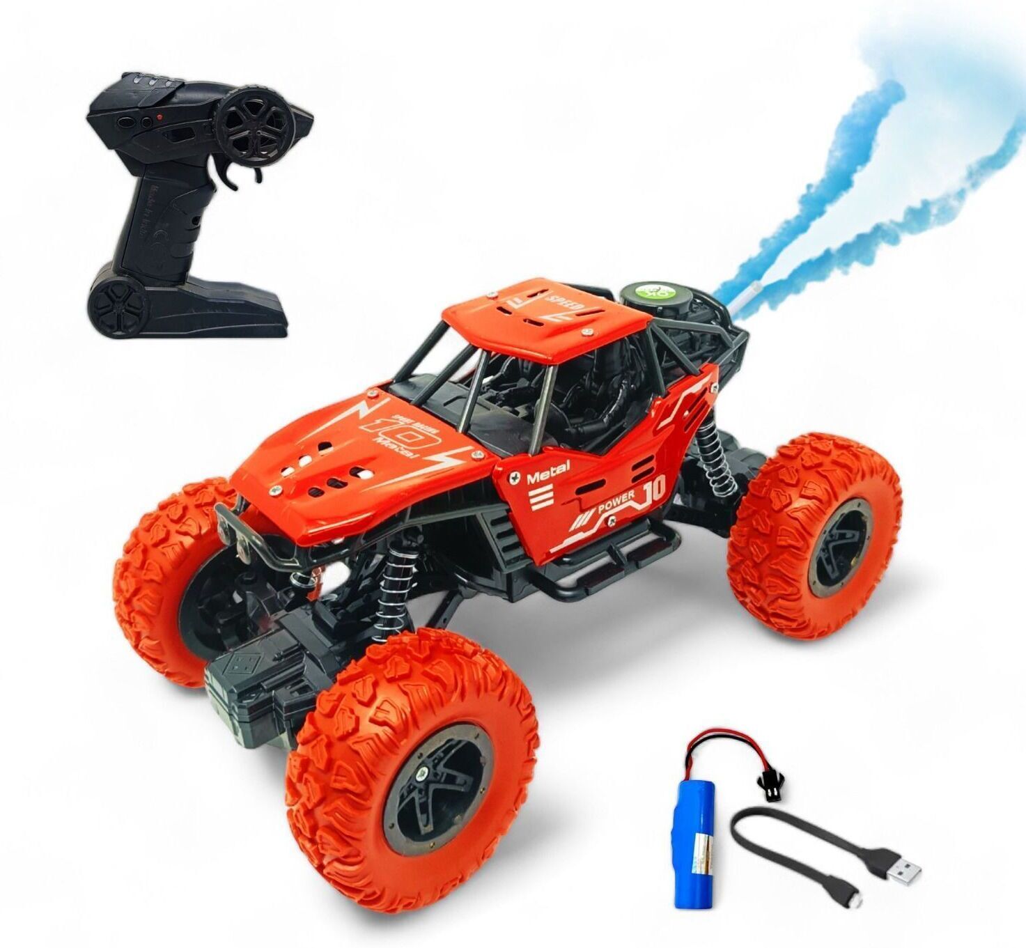 ninjatoy Waterproof Metal Remote Controlled Rock Crawler without smZBe-ZB694-picture-36