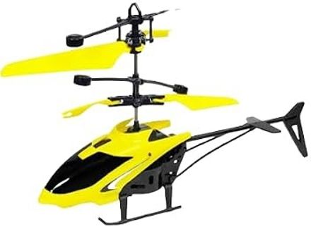 gautam toys RC Helicopter with Dual Rotor | LED Light Flying Toy | USB Rechargeable-picture-9
