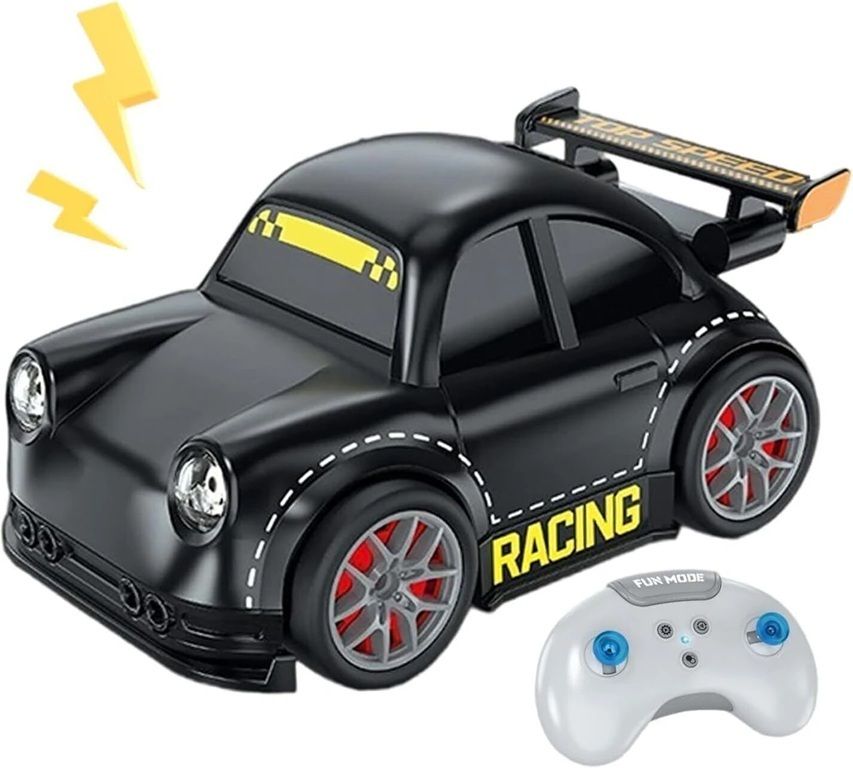 rectitude Mini RC Drift Remote Control Car for Kids, LED Lights, Sound Effects(i)-picture-10