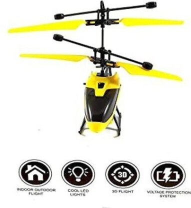 tenmar Remote Control Helicopter with Infrared Sensor 3D Flashing Light image 1