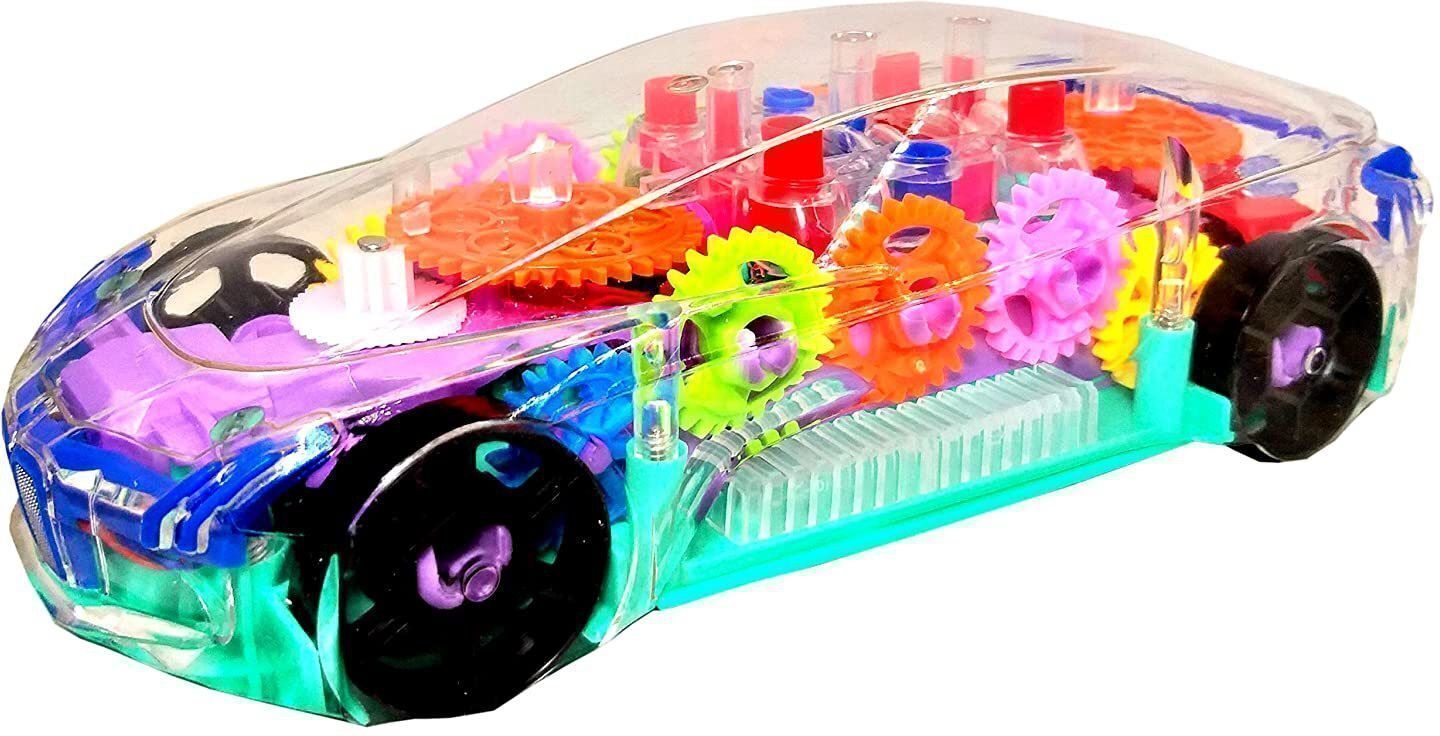 ninjatoy 3D Concept Gear Car Toy, Transparent Car, With 360 Degree Rotation-ZA213-picture-26