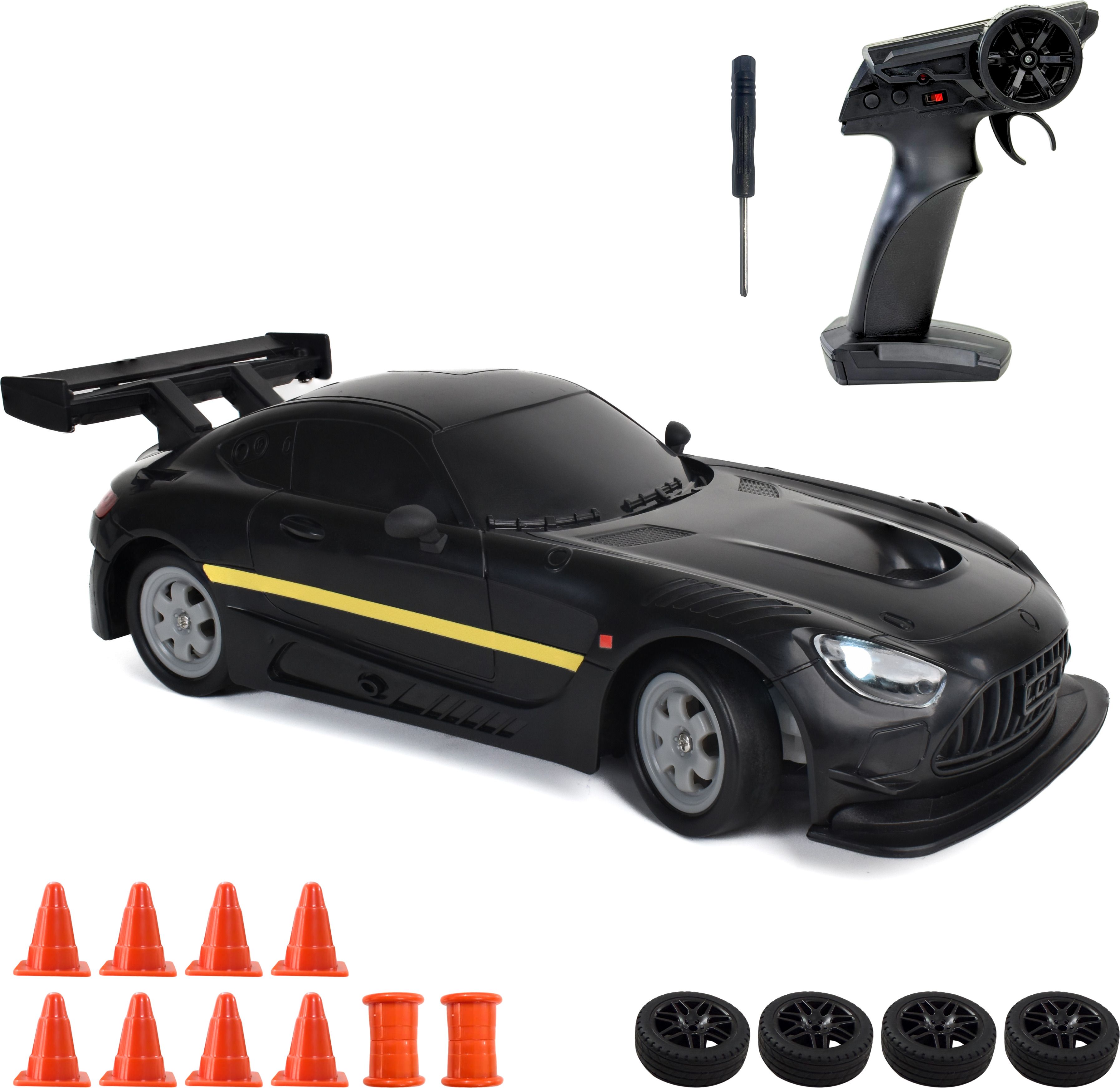 l.o.t cars Shadow Remote Control Drifting Car, 4 wheel Drive, Multi-Mode LED Lights-picture-12
