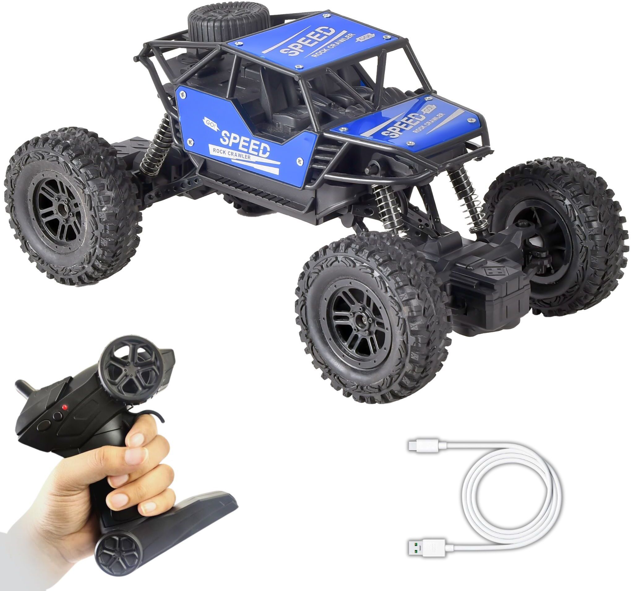 Modern ROCK CRAWLER (Original) 1:18 Scale 4WD 2.4 Ghz 4x2 RALLY CAR-image-35