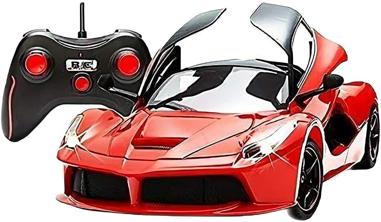 niyamat Remote Control Super Car Racing Model with Open-able Doors & Working Light(2023)-picture-19
