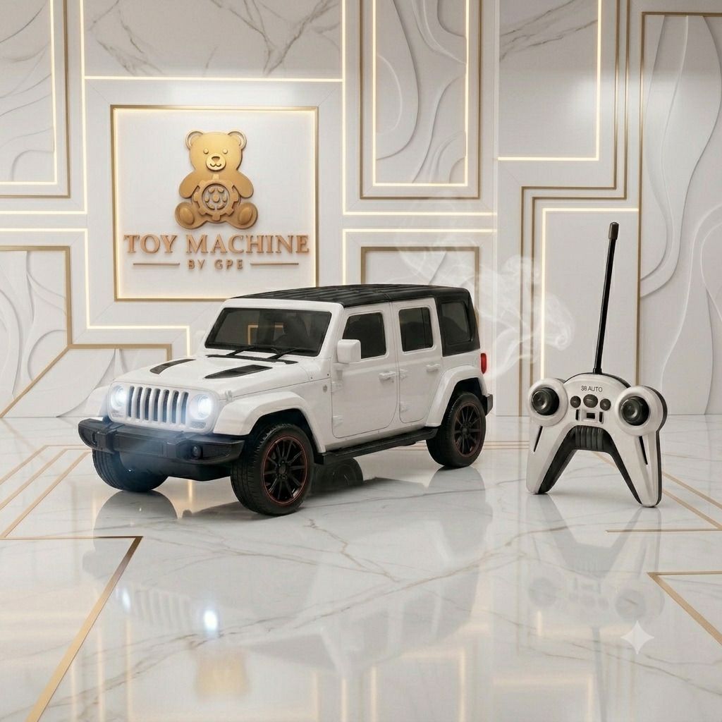 RC Thar Style Toy Car with Remote Control and LED Lights-image-36