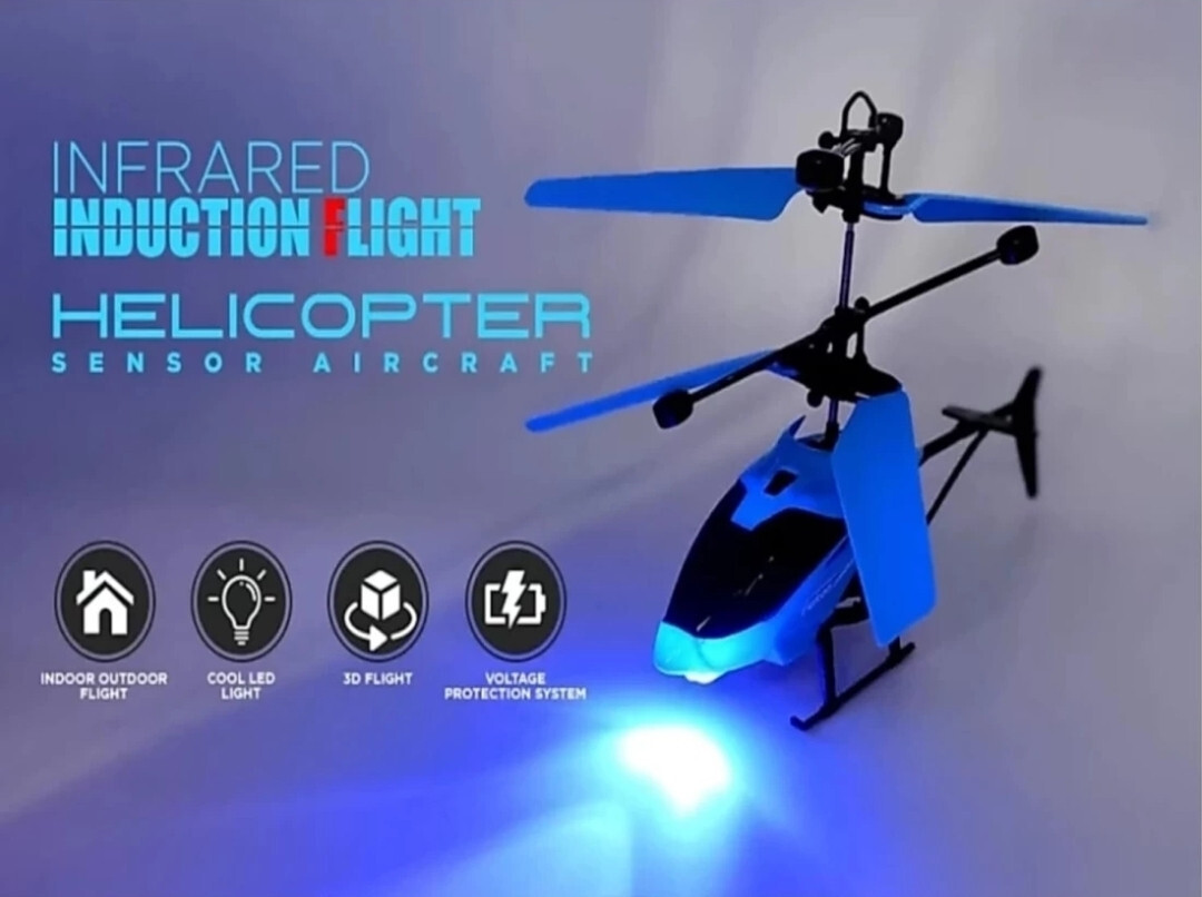 jrclub Remote Control Helicopter Toys For Kids Only Go UP & Down (Multicolour) image 1
