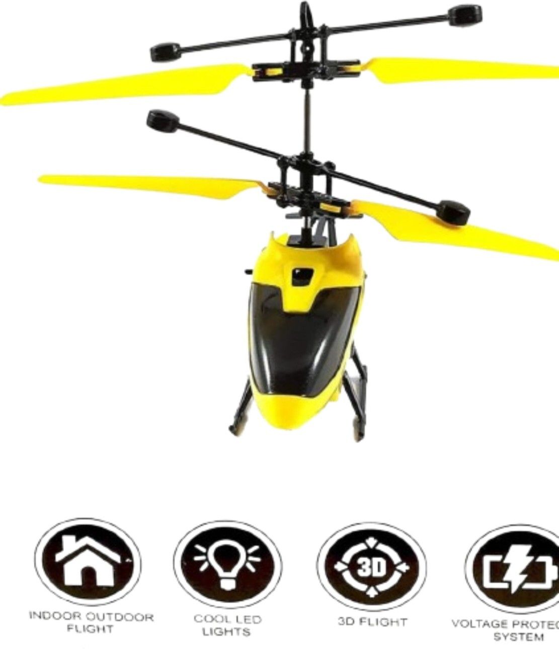 shiv traders Remote Control Toy Charging Helicopter with 3D Light Toys 86X230-picture-17