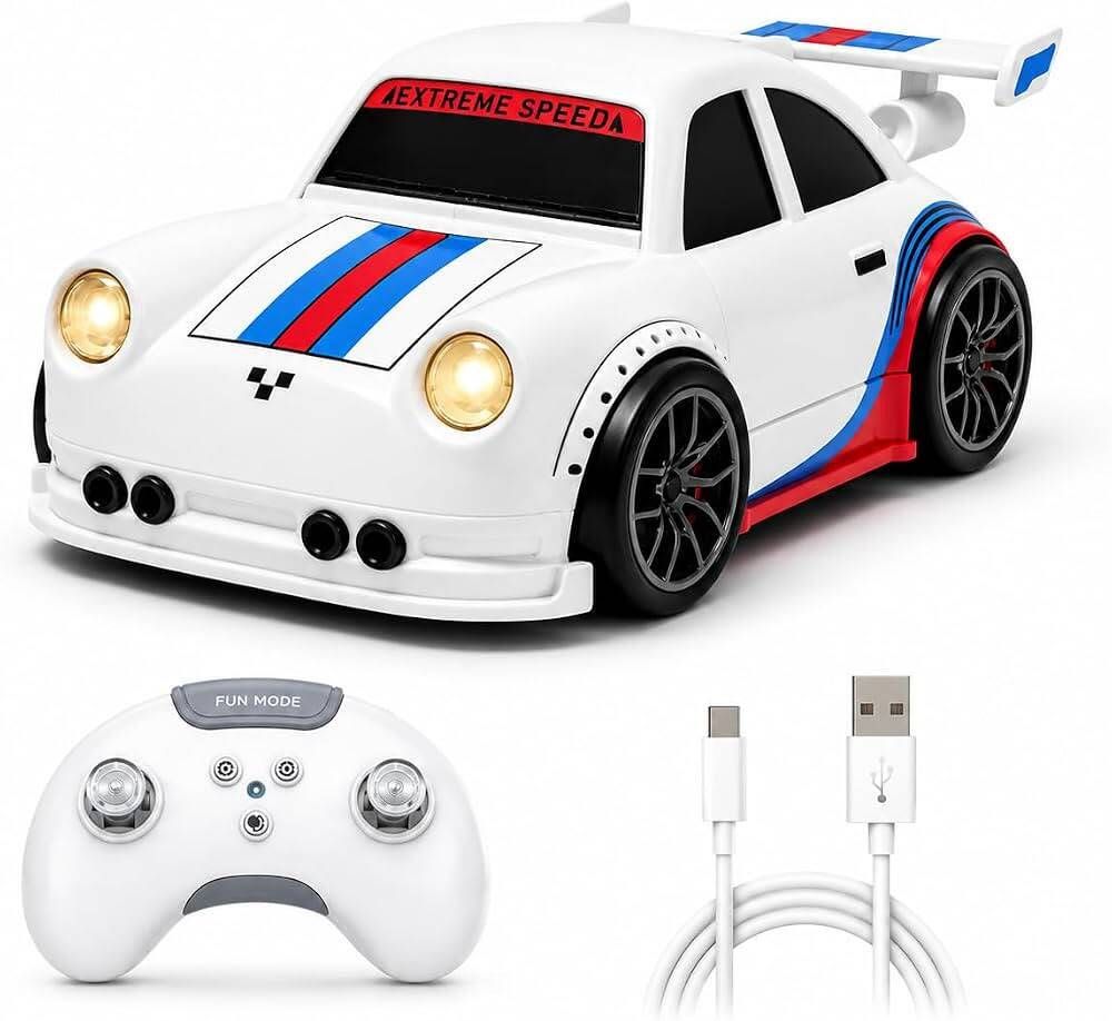 Remote Control Smart Sensor Drift Car with Follow Me, Music & LED Lights-image-18