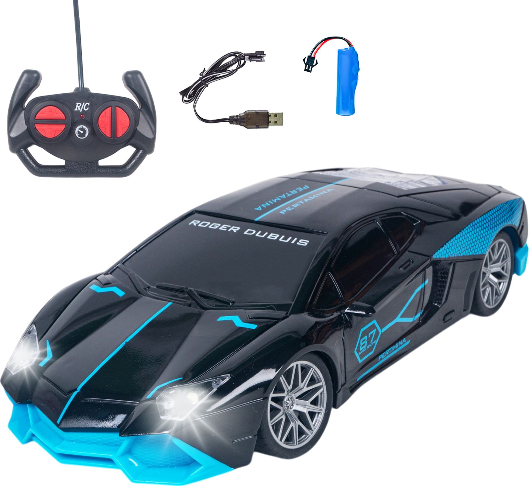 Remote Control Super High Speed Racing Car With Stylish Looks & Modern Design,RC Vehicle Toy For Kids