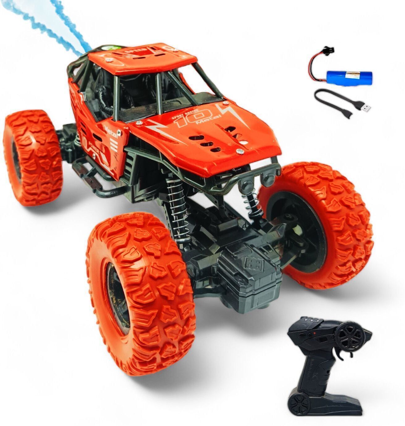 ninjatoy Waterproof Metal Remote Controlled Rock Crawler without smZBe-ZB757-picture-0