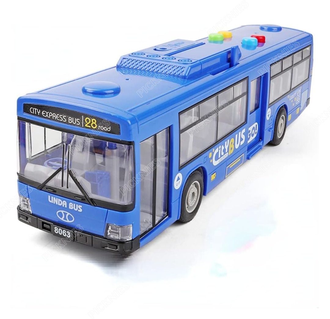 Fun City Bus Toy for Kids with Music, Light and Sound-image-20