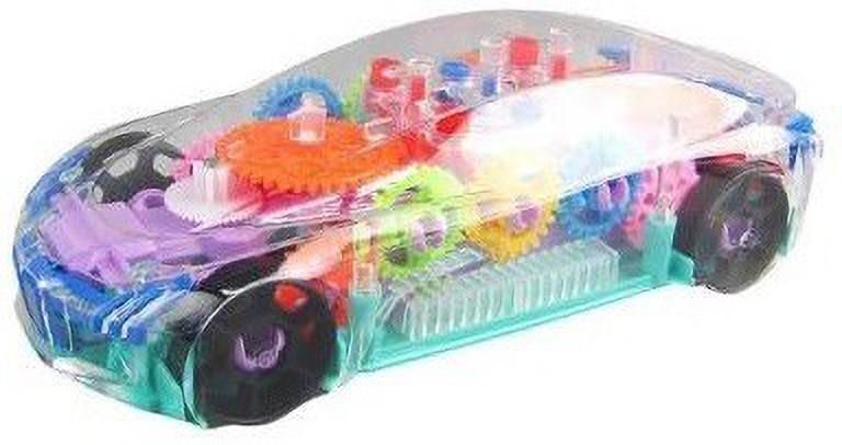 ninjatoy 3D Concept Gear Car Toy, Transparent Car,360 Degree Rotation(Pack of2) ZD1118-picture-19