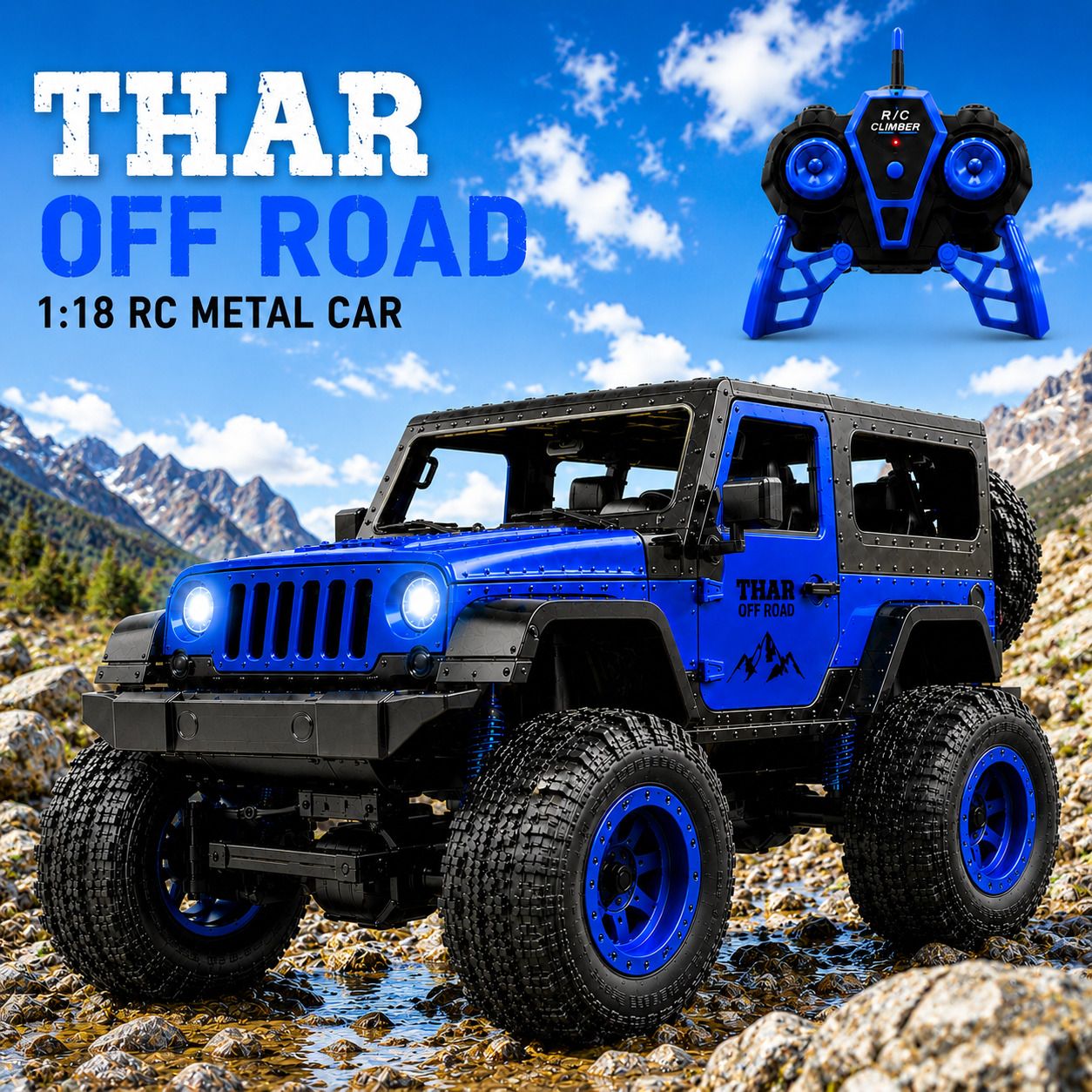 popnest THAR RC DIECAST METAL CAR-picture-18