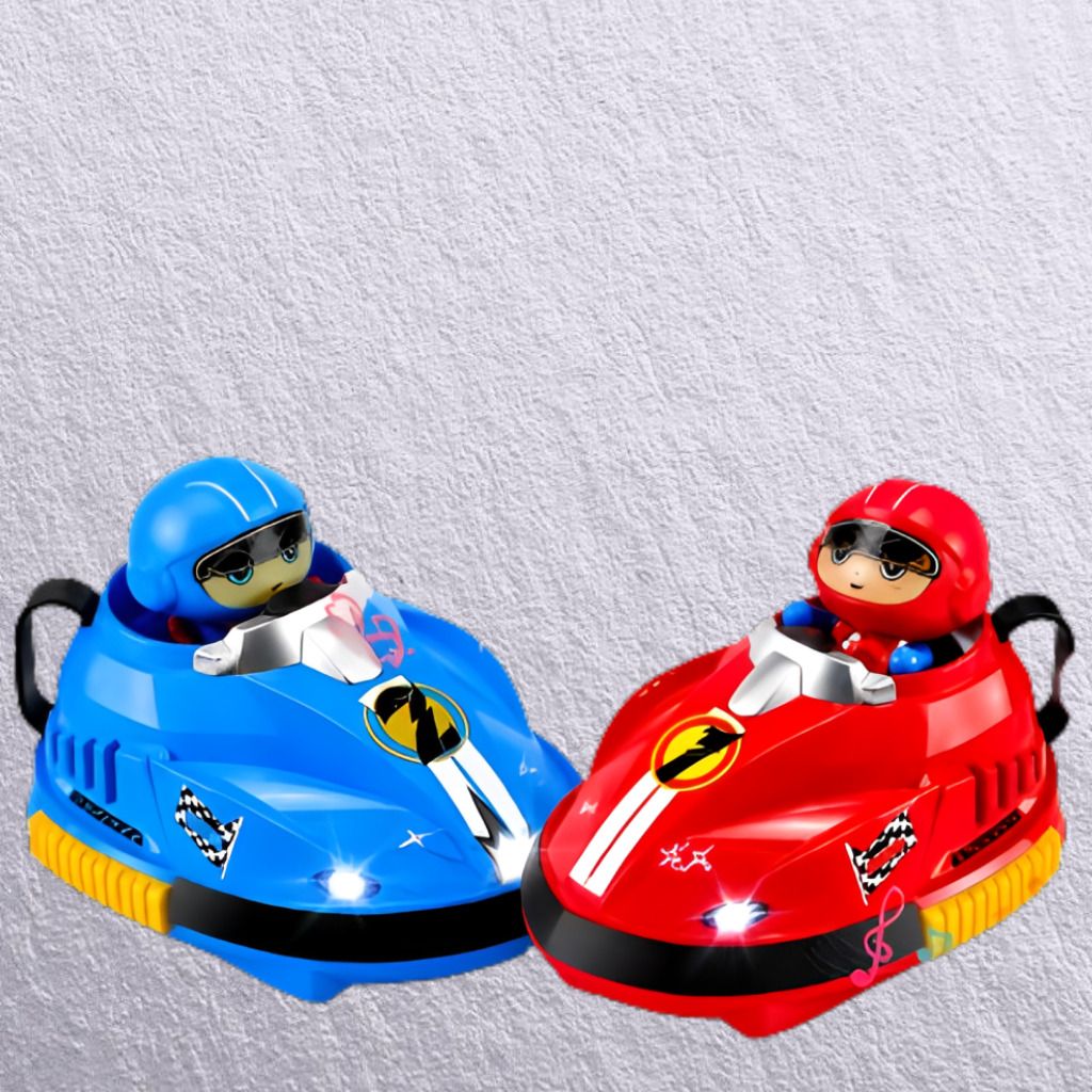 kidsdreams RC Bumper Battle Toy Cars with Interactive Racing and LED Effects-picture-48