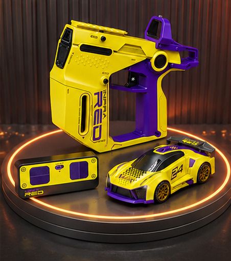 zecommerce Infrared Racing Car Gun Combo Toy with Lights & Sounds-picture-25