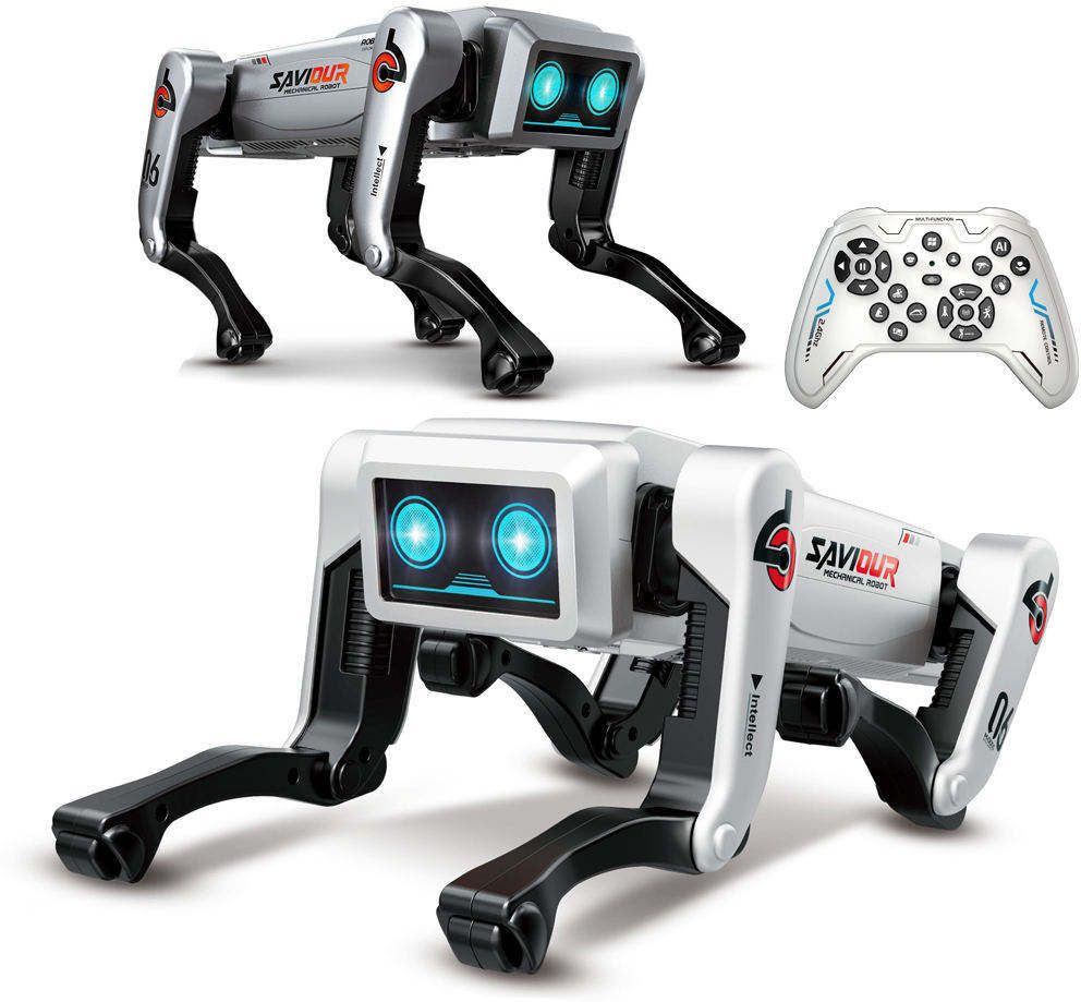 Remote Control Robot Dog Toy with LED Lights Smart Walking Dancing Kids-image-39