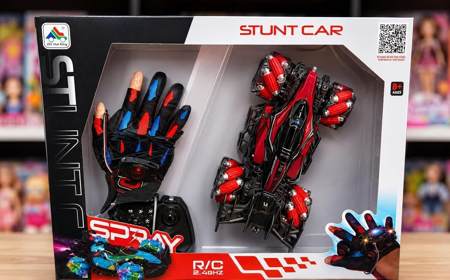 gautam toys Zhi Hui King RC Stunt Car with Gesture Control Glove-picture-4
