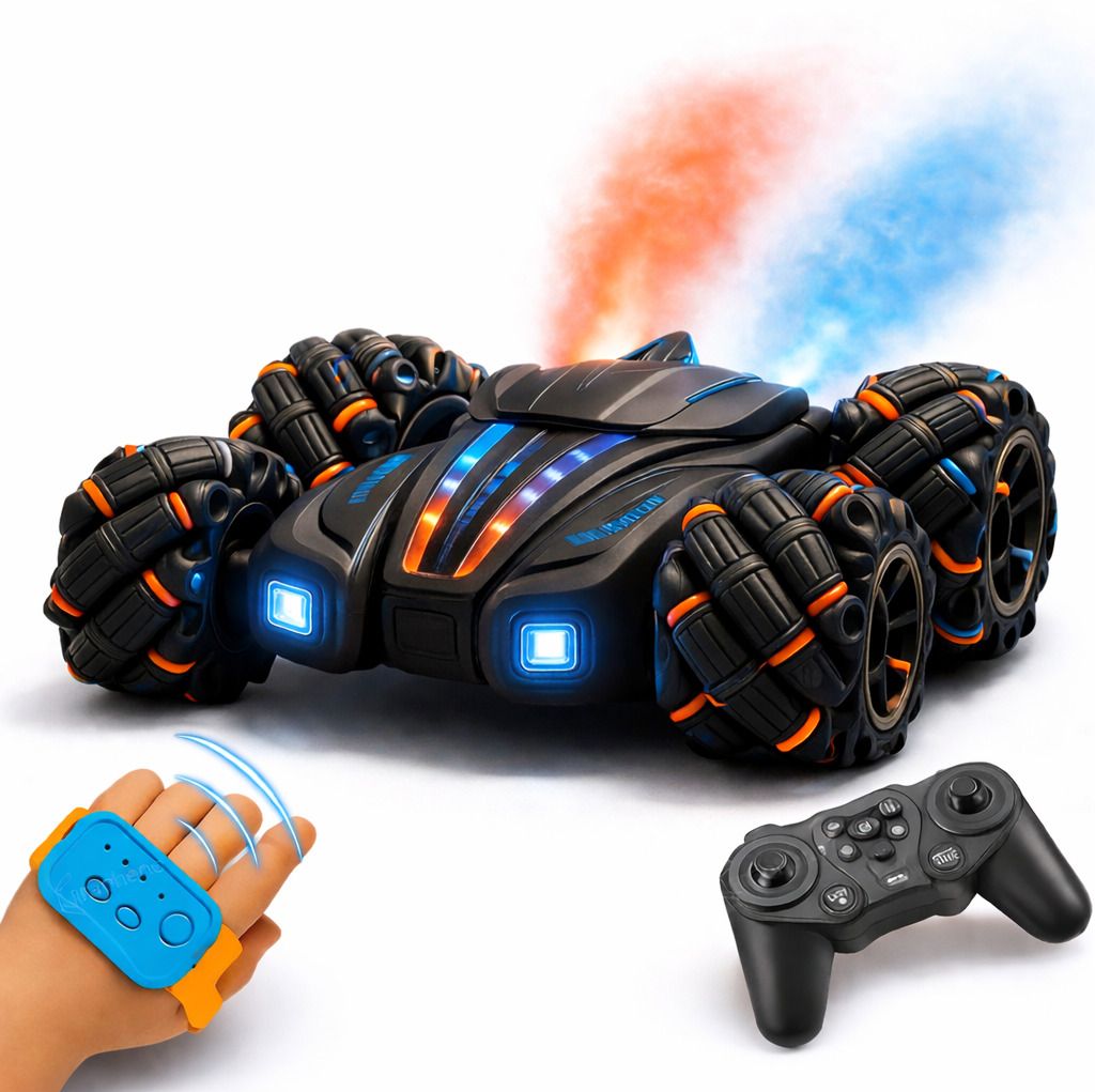 Remote Control Double Smoke 360°Drifter | Stunt Racing Car